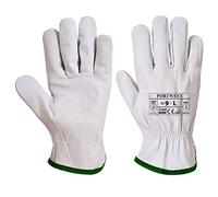 Portwest Guante Oves Driver, Tamaño: L, Color: Gris, A260GRRL