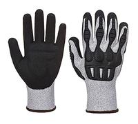 Portwest Guante Tpv Impact Cut, Tamaño: L, Color: Gris/Negro, A723G8RL