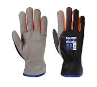 Portwest Guante Wintershield, Tamaño: L, Color: Negro/Naranja, A280K1RL