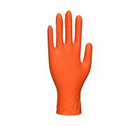 Portwest Guantes Naranja Desechables Portwest Hd, Tamaño: XL, Color: Naranja, A930ORRXL