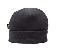 Portwest Gorro de polar HA10BKR con forro Insulatex Negro