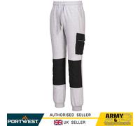 Portwest Hombre de Trabajo Corredor Elaticate Cintura Cargo & Rodillera
