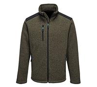 Portwest KX3 Chaqueta de Forro Polar, Verde (Olive Green), Size: S, T830OGRS
