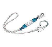 Portwest Línea De Amarre Sencilla Con Absorbedor, Color: Blanco, FP23WHR