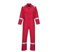 Portwest Mono Araflame Silver, Tamaño: 42, Color: Rojo, AF73RER42