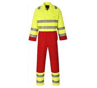 Portwest Mono Bizflame Services, Tamaño: L, Color: Amarillo, FR90YERL