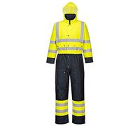 Portwest Mono Contrast, Con Forro, Tamaño: XS, Color: Amarillo/Marino, S485YNRXS