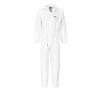 Portwest Mono Ignífugo Biztex Sms Fr, Tipo 5/6, Tamaño: XXL, Color: Blanco, ST80WHRXXL
