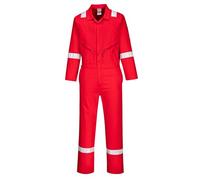 Portwest Mono Iona De Algodón, Tamaño: XXL, Color: Rojo, C814RERXXL