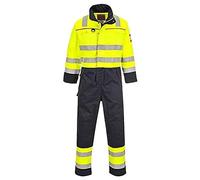 Portwest Mono Multi-Norm De Alta Visibilidad, Tamaño: M, Color: Amarillo/Marino, FR60YNRM