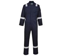 Portwest Mono Super-Ligero, Ignífugo Y Antiestático 210G, Tamaño: XL, Color: Marino, FR21NARXL