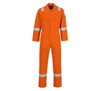 Portwest Mono Super-Ligero, Ignífugo Y Antiestático 210G, Tamaño: XL, Color: Naranja Altos, FR21ORTXL
