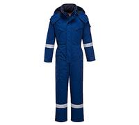 Portwest Mono Winter Ignífugo Y Antiestático, Tamaño: XXL, Color: Azulina, FR53RBRXXL