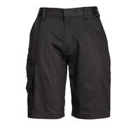 Portwest Mujer Combate Corto Half-Elasticated Cinturilla 6 Bolsillos Pantalones
