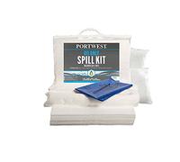 Portwest - Oil Only Spill Kit 50L (Pk3) - Color: White
