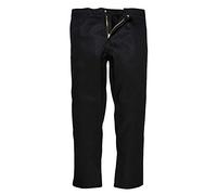 Portwest Pantalón Bizweld, Tamaño: M, Color: Negro, BZ30BKRM