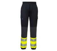 Portwest Pantalón Cargo Jogger Slim Fit 2 Tonos Alta Visibilidad