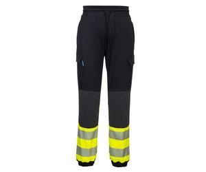 Portwest Pantalón Cargo Jogger Slim Fit 2 Tonos Alta Visibilidad