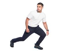 Portwest Pantalón Chino Stretch Slim, Tamaño: 28, Color: Marino oscuro, S232DNR28