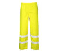 Portwest Pantalón De Alta Visibilidad Traffic, Tamaño: 6XL, Color: Amarillo, S480YER6XL