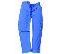 Portwest Pantalón Esd, Antiestático, Tamaño: XXL, Color: Azul Hamilton, AS11HBRXXL