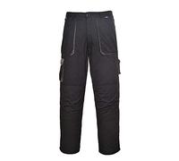 Portwest Pantalón Portwest Texo Contrast Con Forro, Tamaño: L, Color: Negro, TX16BKRL