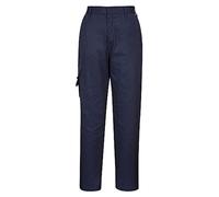 Portwest Pantalones Combat De Mujer, Tamaño: L, Color: Marino, C099NARL