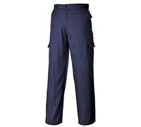 Portwest Pantalones Combat, Tamaño: 42, Color: Marino Altos, C701NAT42