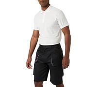 Portwest Pantalones Cortos Portwest Texo Contrast, Tamaño: M, Color: Negro, TX14BKRM