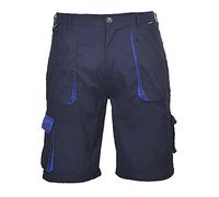 Portwest Pantalones Cortos Portwest Texo Contrast, Tamaño: XS, Color: Marino, TX14NARXS