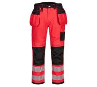 Portwest Pantalones de Trabajo de Alta Visibilidad Holster PW3 - Regular - T501