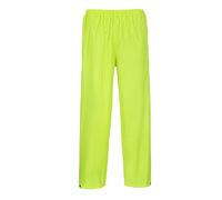 Portwest Pantalones Para Lluvia Classic, Tamaño: 4XL, Color: Amarillo, S441YER4XL