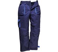 Portwest Pantalones Portwest Texo Contrast, Tamaño: L, Color: Marino, TX11NARL