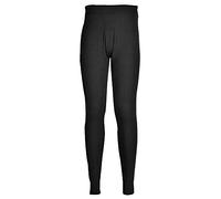 Portwest Pantalones Térmicos, Tamaño: M, Color: Negro, B121BKRM