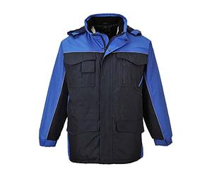 Portwest Parka Bicolor Rs, Tamaño: S, Color: Marino/Azulina, S562NRRS