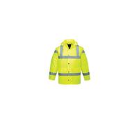 Portwest Parka De Alta Visibilidad Transpirable , Tamaño: XL, Color: Amarillo, S461YERXL