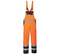 Portwest Peto Bicolor Contrast, Con Forro, Tamaño: XL, Color: Naranja, S489ORRXL