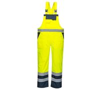 Portwest Peto Bicolor Contrast, Sin Forro, Tamaño: 5XL, Color: Amarillo/Marino, S488YNR5XL