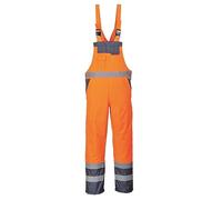 Portwest Peto Bicolor Contrast, Sin Forro, Tamaño: XL, Color: Naranja/Marino, S488ONRXL