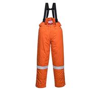Portwest Peto Winter Para Esquiar Ignífugo Y Antiestático, Tamaño: XXL, Color: Naranja, FR58ORRXXL