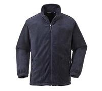 Portwest - Chaqueta polar con cremallera Modelo Aran Hombre caballero (3XL/Azul marino)