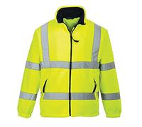 Portwest Polar De Alta Visibilidad Con Forro De Malla, Tamaño: 4XL, Color: Amarillo, F300YER4XL
