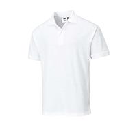 Portwest Polo Naples, Tamaño: XL, Color: Blanco, B210WHRXL