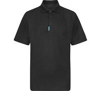 Portwest Polo Wx3, Tamaño: L, Color: Negro, T720BKRL