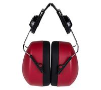 Portwest Protector Auditivo Clip-On, Color: Rojo, PW42RER