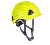 Portwest PS53 Casco de Seguridad Ligero para Trabajos en Altura Negro