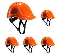 Portwest PS54 Casco de Seguridad Ligero para Construcción Endurance Naranja (Paquete de 5)