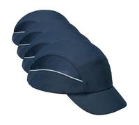 Portwest PS59 Gorra de Seguridad Protectora Airtech Azul Marino (Paquete de 4)