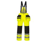 Portwest PW351 Pantalones Invierno Hi Vis Impermeables Acolchados Tipo Buzo