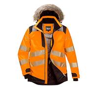 Portwest PW369OBRXXL Parka Chaqueta, Naranja/Negro, XXL